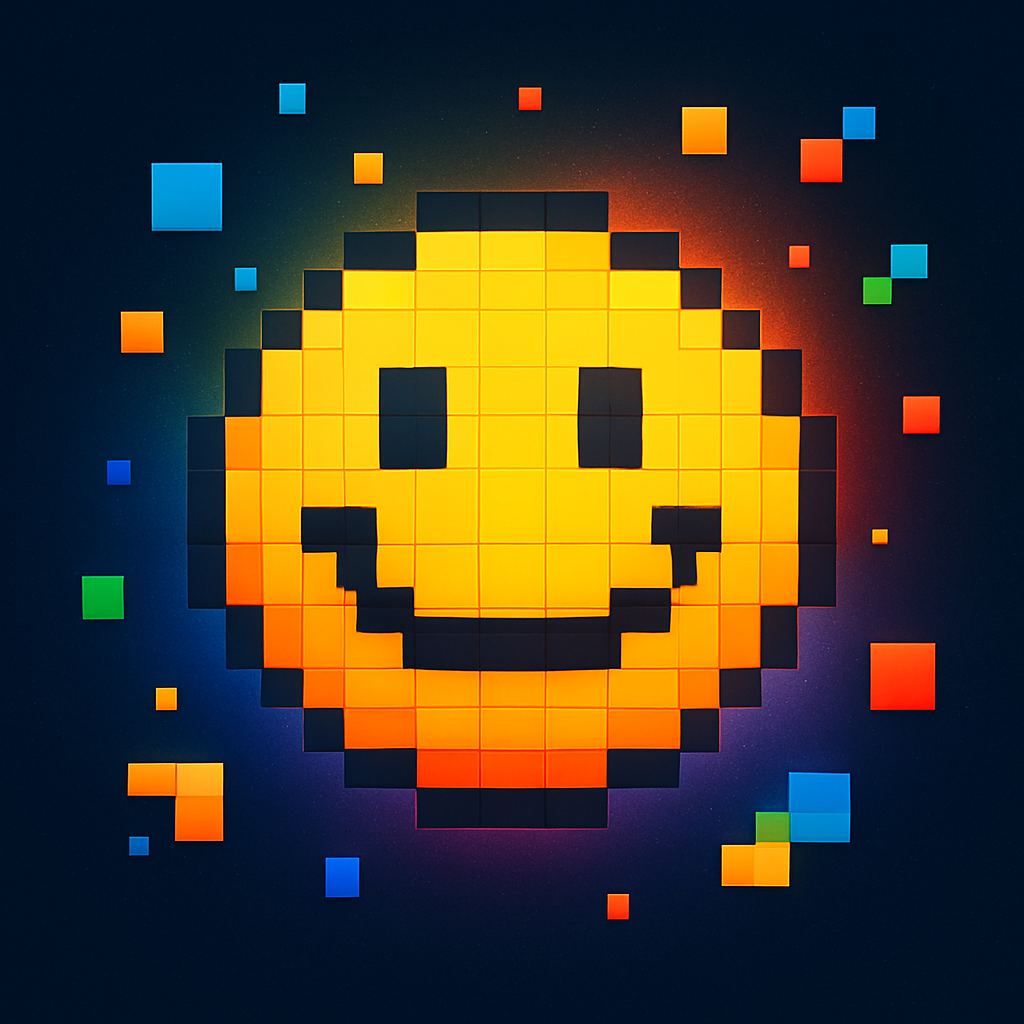 Original Pixel Smiley